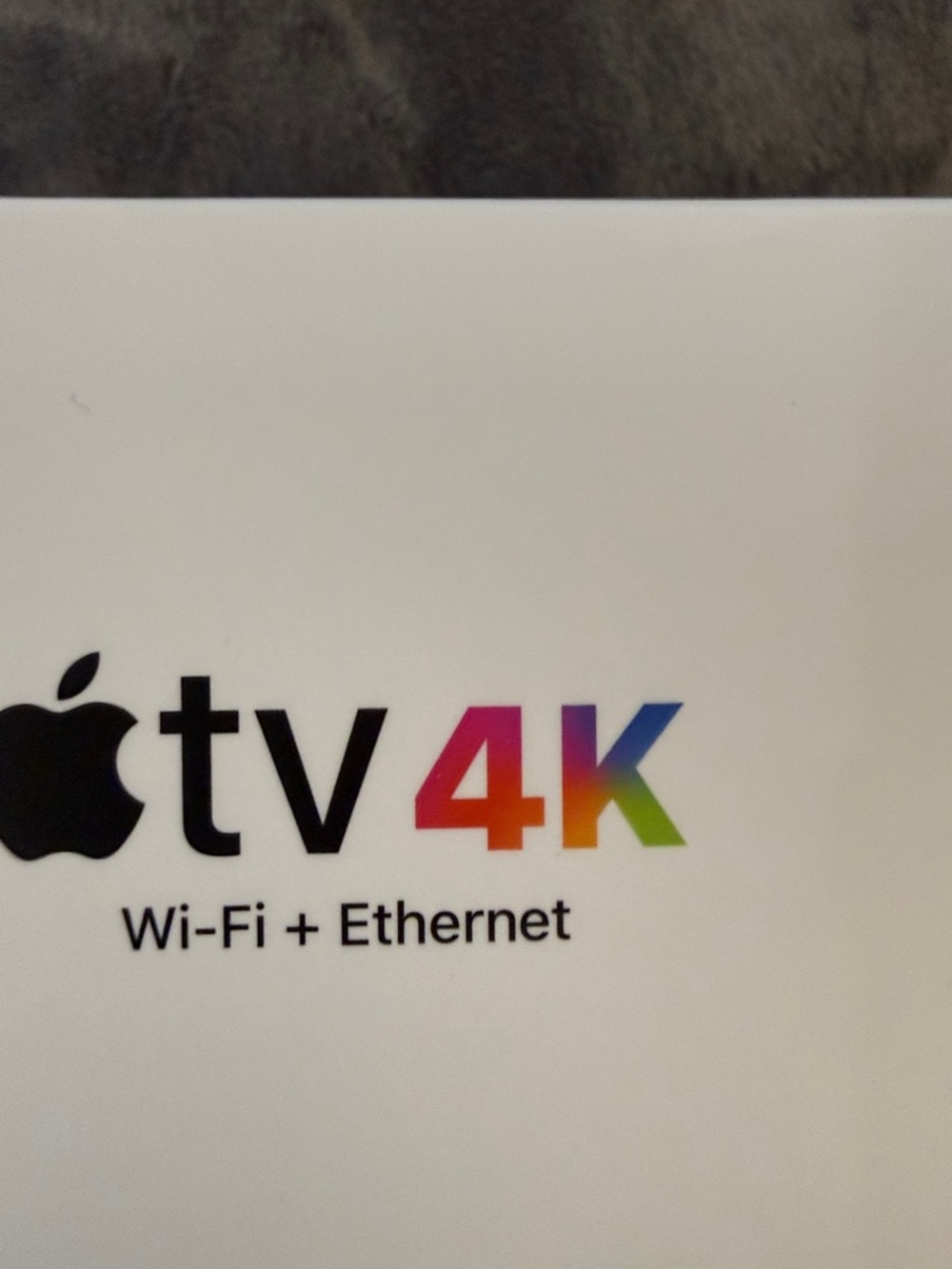 Apple TV 4K Media Player in Black No Remote - Picture 2 of 3